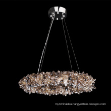 luxury k9 crystal chandelier lighting chrome chandeliers pendant lights for home